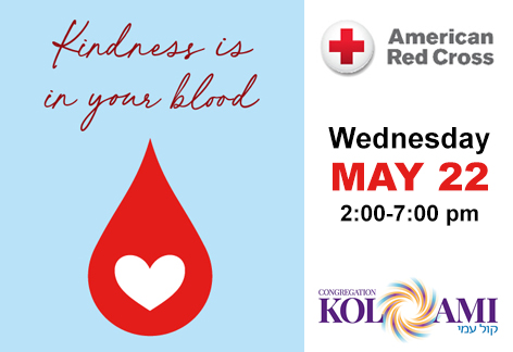 Red Cross Blood Drive - Congregation Kol Ami